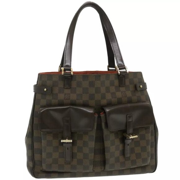 LOUIS VUITTON Damier Ebene Uzes Tote Bag N51128 LV Auth - Picture 1 of 16